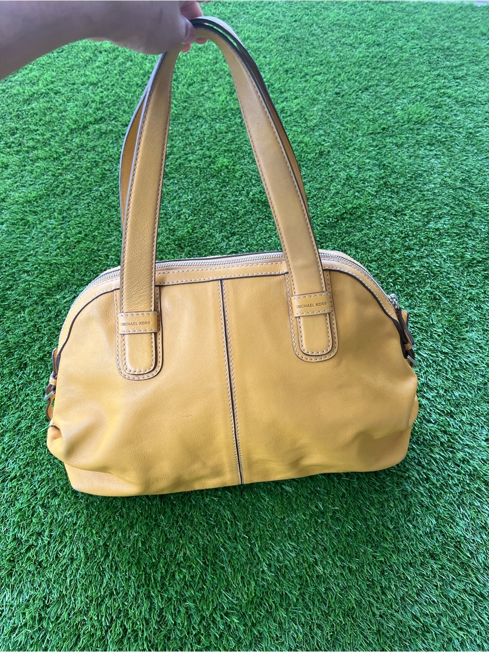 Yellow Michael kors bag